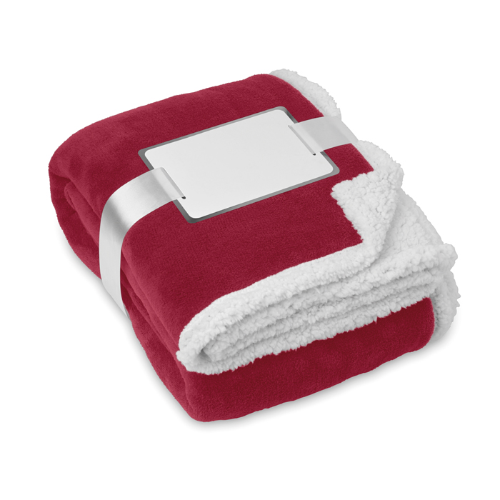 Fleece deken bedrukken relatiegeschenk | Vanaf €2,72