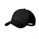 Baseball cap Eco kleur zwart  negende weergave