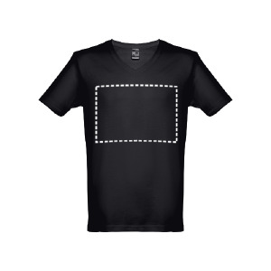 T-shirt korte mouwen borst