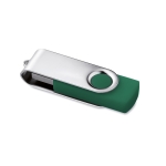 Goedkope USB stick van rubber in diverse kleuren Techmate kleur groen