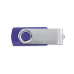 Goedkope USB stick van rubber in diverse kleuren Techmate kleur paars