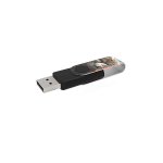 Goedkope USB stick van rubber in diverse kleuren Techmate