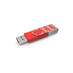 Goedkope USB stick van rubber in diverse kleuren Techmate