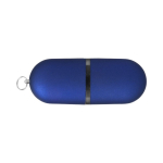 Voordelige USB-stick in de vorm van een capsule Infocap kleur blauw