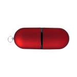 Voordelige USB-stick in de vorm van een capsule Infocap kleur rood