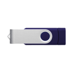 Duurzame USB stick met mobiele verbinding Techmate Otg kleur blauw