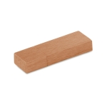 Klassieke ECO vriendelijke houten usb stick graveren kleur donker hout