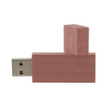 Klassieke ECO vriendelijke houten usb stick graveren