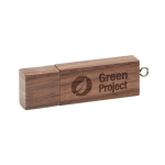 Klassieke ECO vriendelijke houten usb stick graveren