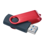 Goedkope USB stick 3.0 met kleuren clip Colorclip 3.0 kleur rood