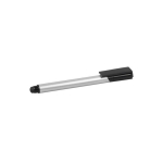 Compacte USB-pen met touch-stylus Minimal kleur zilver