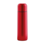 Stalen gepersonaliseerde thermosfles in felle kleuren 500ml Colors kleur rood