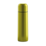 Stalen gepersonaliseerde thermosfles in felle kleuren 500ml Colors kleur limoen groen