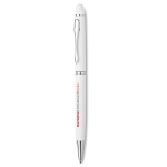 Aluminium stylus touch pen bedrukken Paddy kleur wit hoofdweergave tweede weergave