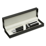 Klassieke set van balpen en rollerball met blauwe inktdop Style kleur zwart tweede weergave