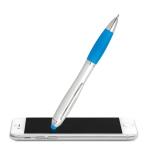 Stylus pen bedrukken in diverse kleuren blauwe inkt Color Touch kleur turkoois derde weergave