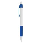 Een klassieke en goedkope pen met blauwe inkt Colour Grip kleur blauw