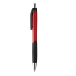 Tweekleurige plastic budget pennen Creative kleur rood