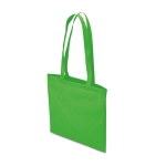 Gekleurde non woven tassen bedrukken 80 g/m2 Colors Long kleur groen tweede weergave