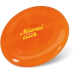 Frisbee met eigen logo bedrukken voor evenementen Santa Monica kleur oranje tweede hoofdweergave