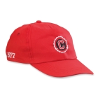 Goedkope katoenen pet bedrukken 160 g/m2 BaseCap kleur rood hoofdweergave tweede weergave