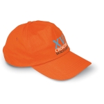 Goedkope katoenen pet bedrukken 160 g/m2 BaseCap kleur oranje hoofdweergave