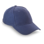 Gekamd katoen baseball cap bedrukken Uptown kleur blauw