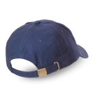 Gekamd katoen baseball cap bedrukken Uptown kleur blauw tweede weergave