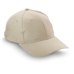 Gekamd katoen baseball cap bedrukken Uptown kleur khaki