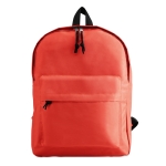 Bedrukte rugzakken van 600D polyester School Color kleur rood