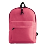 Bedrukte rugzakken van 600D polyester School Color kleur fuchsia