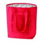 Goedkope 210T polyester koeltas bedrukken Fresh kleur rood