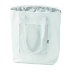 Goedkope 210T polyester koeltas bedrukken Fresh kleur wit