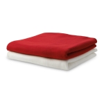 Fleece deken met nylon handvat personaliseren 180 g/m2 Colors kleur rood tweede weergave