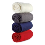 Fleece deken met nylon handvat personaliseren 180 g/m2 Colors derde weergave