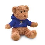 Teddybeer met t-shirt in meerdere kleuren Teddy kleur blauw hoofdweergave