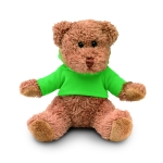 Teddybeer met t-shirt in meerdere kleuren Teddy kleur groen