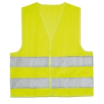 Gepersonaliseerd zichtbaar vest voor kinderen Visible Mini kleur geel