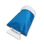 Gepersonaliseerde ijskrabber ClearGlove Shearling Mitten kleur blauw