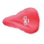 Polyester Fietszadelhoes bedrukken met logo Colors kleur rood tweede hoofdweergave