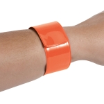 Opvouwbare reflecterende polsband van PVC VisiPulse kleur oranje vierde weergave