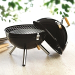 Handzame zwarte barbecue bedrukken Barbeque Cuisine kleur zwart tweede sfeervolle weergave