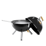 Handzame zwarte barbecue bedrukken Barbeque Cuisine weergave met bedrukking