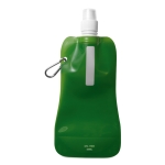 Goedkope opvouwbare waterfllessen bedrukken 480ml Rebel kleur doorzichtig groen