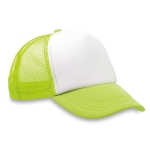 Trucker cap voor full colour bedrukking MidTown kleur neon groen