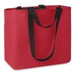 Big shopper van 600D polyester Konyu kleur rood