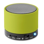 Ronde bluetooth speaker full colour bedrukken Soul kleur limoen groen