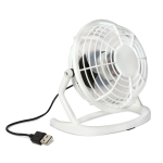 Design USB ventilator met USB kabel Vintage kleur wit