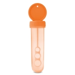 Bellenblaas om te personaliseren met logo Bubbles kleur oranje