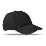 Voordelige baseball cap met logo ColorCap kleur zwart